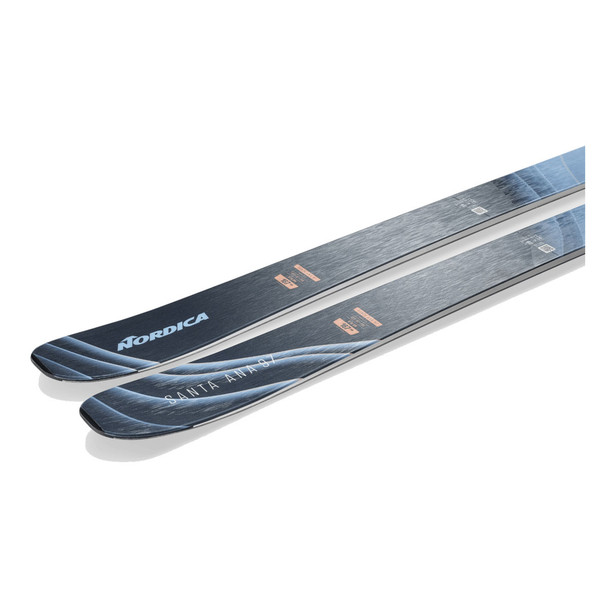 product variation NORDICA Womens Santa Ana 97 All Mountain Without Bindings Blue/Salmon Skis (0A448900001) image