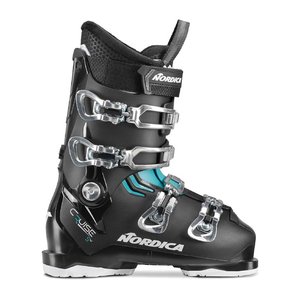product variation NORDICA Womens Cruise S W Black/Light Blue/White Ski Boots (5069802798) image