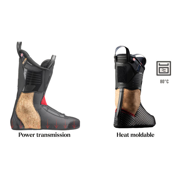 product variation NORDICA Womens Cruise S W Black/Light Blue/White Ski Boots (5069802798) image