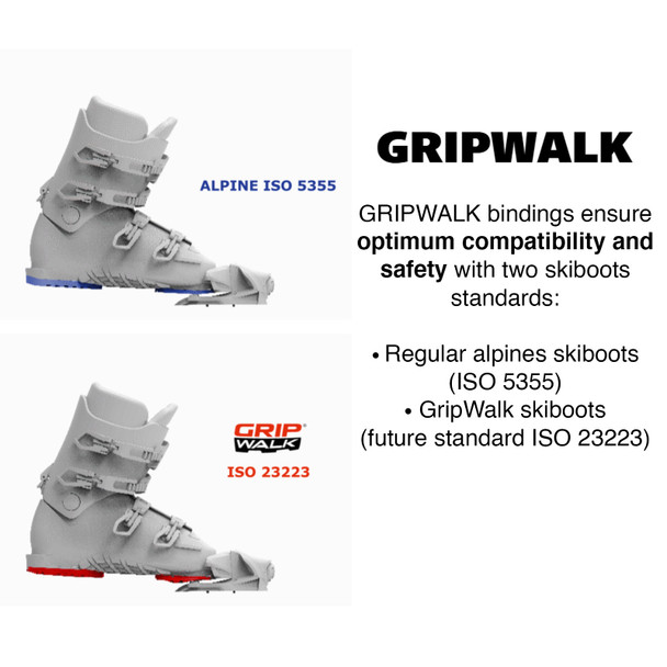 product variation LOOK NX 11 GW B100 Silver Metal Bindings (FCNAN02) image