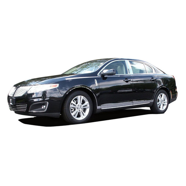 product variation QAA 4-Piece Stainless Steel Pillar Post Trim Fits Lincoln MKS 2009-2016 (PP49625) image