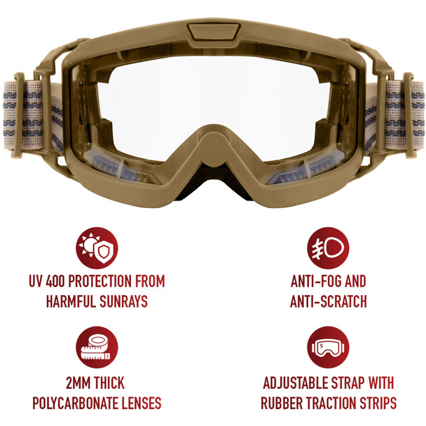 product variation Coyote Brown/Clear image