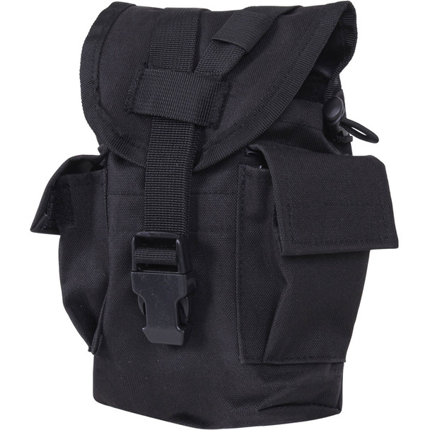 product variation ROTHCO MOLLE II Canteen & Utility Black Pouch (40014) image