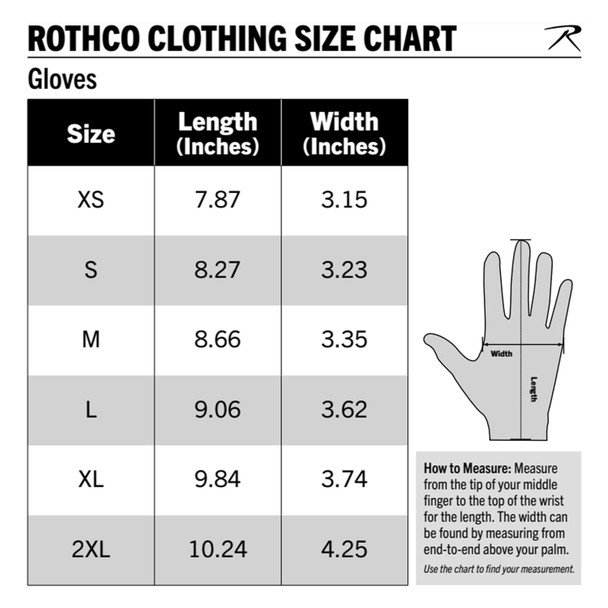 product variation ROTHCO Carbon Fiber Hard Knuckle Cut/Fire Resistant Black Gloves (2808) image