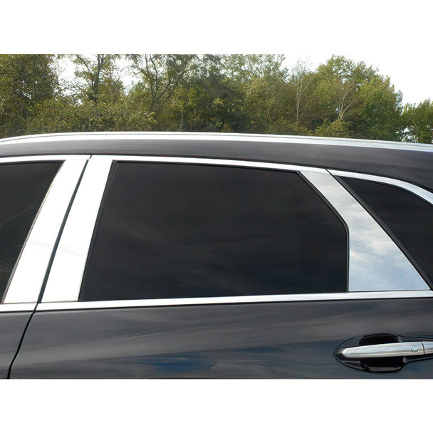 product variation QAA Compatible with 2017-2020 Cadillac XT5 6 Piece Stainless Pillar Post Trim (PP57261) image