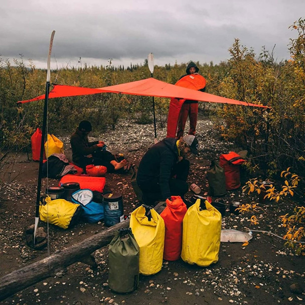 product variation KAMMOK Kuhli Ember Orange Camping Tarp (Kuhli_EMBORG) image