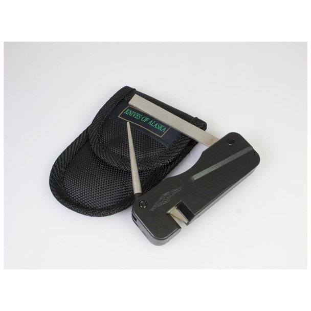product variation KNIVES OF ALASKA 3-Way Black Knife Sharpener (00396FG) image