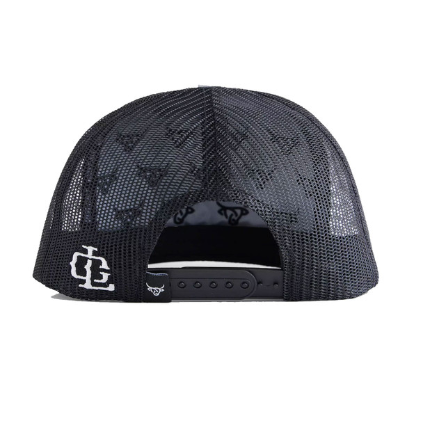 product variation LOST CALF Cheyenne White/Black Flat Cap (LCF00043) image
