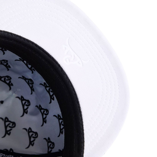 product variation LOST CALF Cheyenne White/Black Flat Cap (LCF00043) image