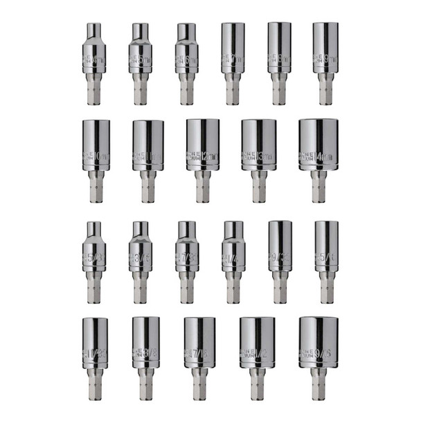 product variation FIX IT STICKS All-Purpose 22-Pieces 1/4in Drive Socket Tool Set (FISAPK-SS22P) image