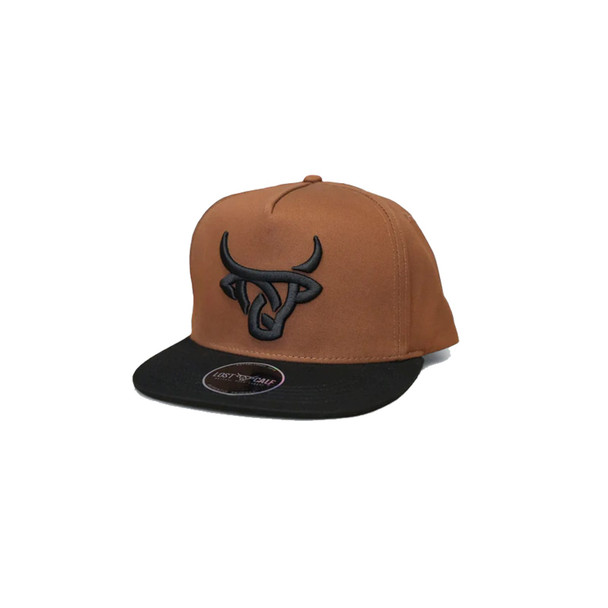 product variation LOST CALF Swiss Brown Flat Cap (LCF00037) image