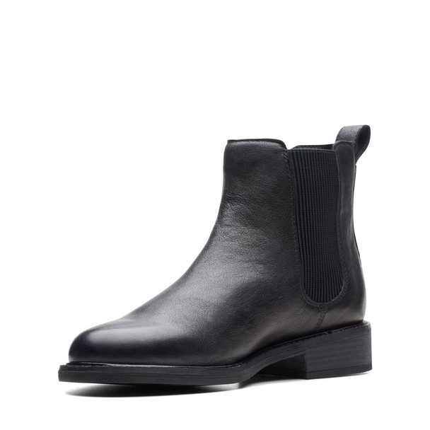 product variation Open Box (Damaged package): CLARKS Ladies Cologne Arlo2, Color: Black Leat, Size: 7, Width: M (261747674045) image