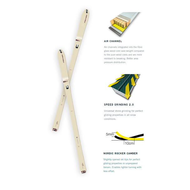 FISCHER S-Bound 112 Crown Dual-Skin Skis N53024