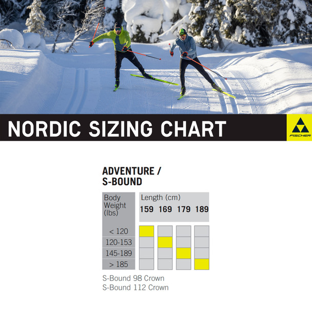 FISCHER S-Bound 112 Crown Dual-Skin Skis N53024