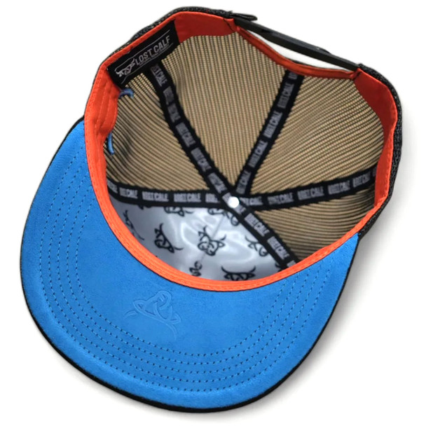 product variation LOST CALF Men's Derby Black Flat Cap (LCF00128) image