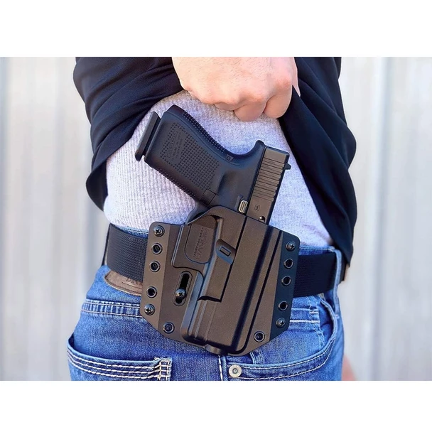 product variation BRAVO CONCEALMENT BCA 3.0 Right Hand Black OWB Holster For Sig Sauer P365 (BC10-1025) image