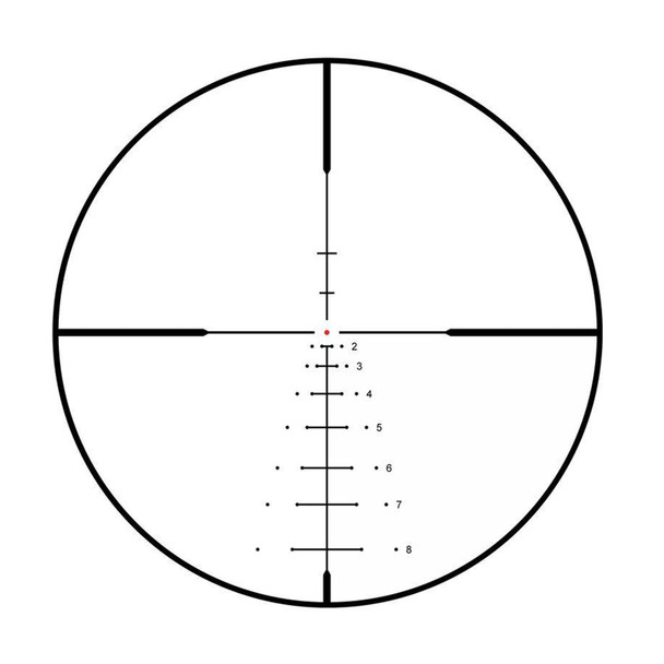 product variation BUSHNELL R5 6-18x50mm Illuminated DOA-LRH800 Reticle Riflescope (R5-61850S25) image