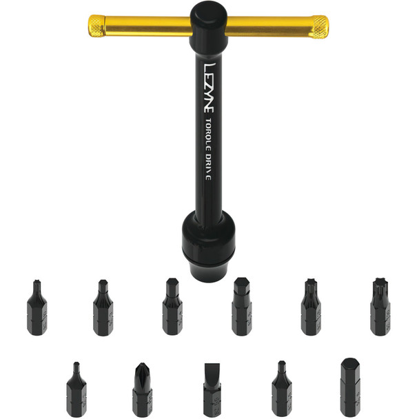 LEZYNE Black/Gold Torque Drive (1-MT-TTDR-V104T12)
