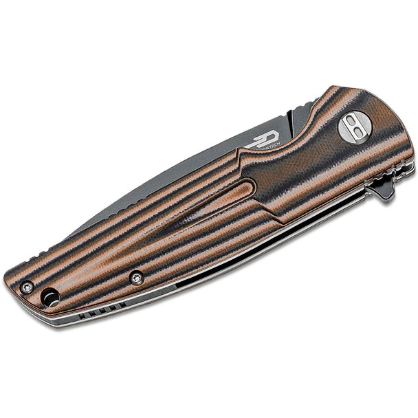 product variation BESTECH KNIVES Fin 3.67in Linerlock Black Desert Folding Knife (BG34C-3) image
