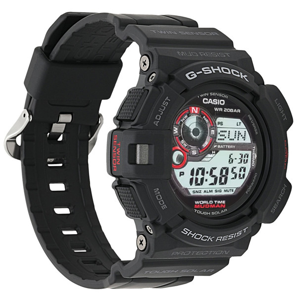 product variation CASIO Men's Mudman G-Shock Shock Resistant Multi-Function Sport Watches (G9300-1) image