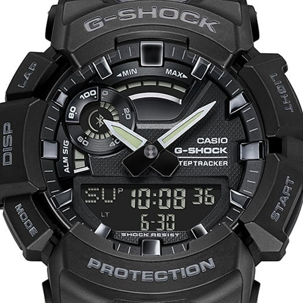 product variation CASIO G-Shock Tactical Move Analog-Digital Step-Tracker Black Watches w/ Bluetooth Mobile Linking (GBA900-1A) image