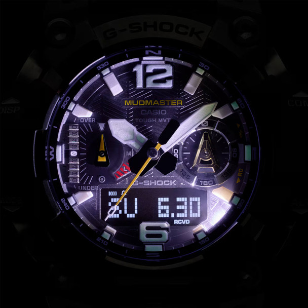 product variation CASIO G-Shock Mudmaster Triple-Sensor Atomic Timekeeping Analog-Digital Green Watches (GWG-B1000-3ACR) image