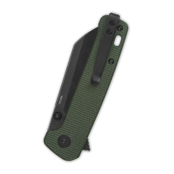 product variation Green Micarta Handle / Black Stonewashed 14C28N Blade image