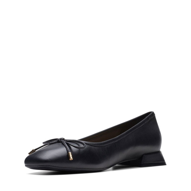 product variation Open Box (Damaged package): CLARKS Ladies Ubree15 Step, Color: Black Leat, Size: 9.5, Width: M (261748564070) image