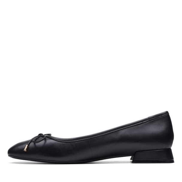 product variation Open Box (Damaged package): CLARKS Ladies Ubree15 Step, Color: Black Leat, Size: 9.5, Width: M (261748564070) image