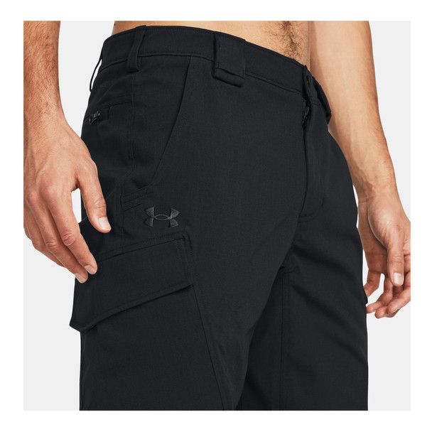 product variation UNDER ARMOUR Men's Tactical Elite Black Cargo Pants (1386717-001) image