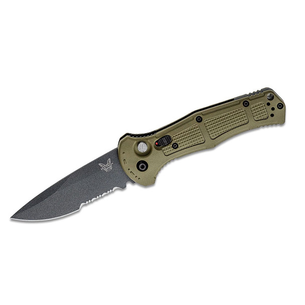 product variation BENCHMADE Claymore Ranger Green Drop Point Automatic Folding Knife (9070SBK-1) image