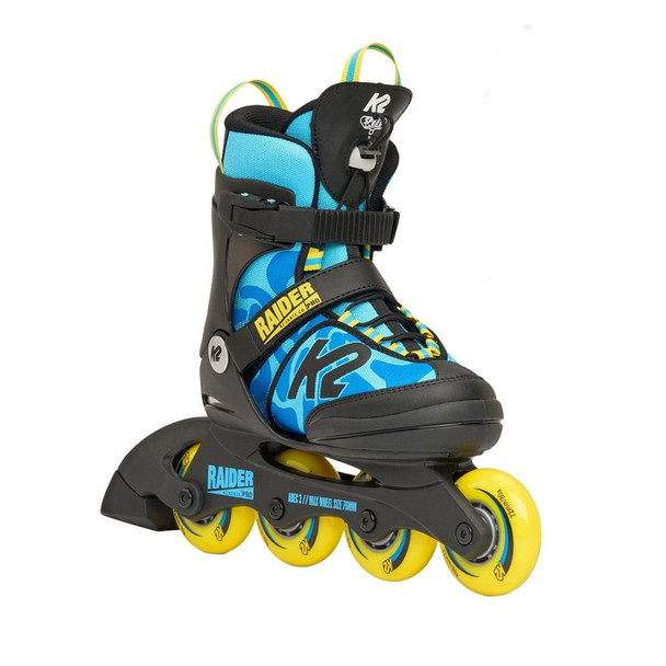 product variation K2 SKATE Boys' Raider Pro Pack Blue Yellow Inline Skates (I230200801) image