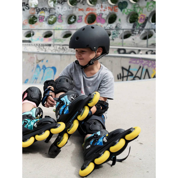 product variation K2 SKATE Boys' Raider Pro Pack Blue Yellow Inline Skates (I230200801) image