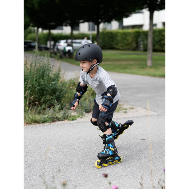 product variation K2 SKATE Boys' Raider Pro Pack Blue Yellow Inline Skates (I230200801) image