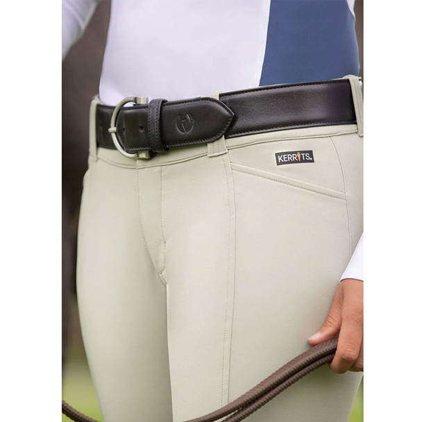 product variation KERRITS Simple D Black Leather Belt (30435BLK) image