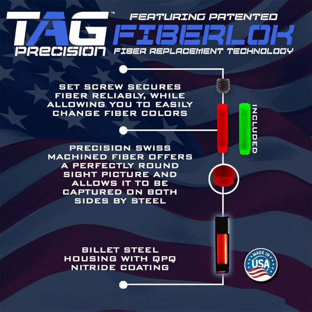 product variation TAG PRECISION Glock TSH TAC 9mm/.40 S&W Gun Sight (001BE001PN) image