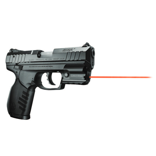 product variation LaserMax LMS-RMSR red rail mounted laser with accessory rail for Ruger SR22, SR9c and SR40c image