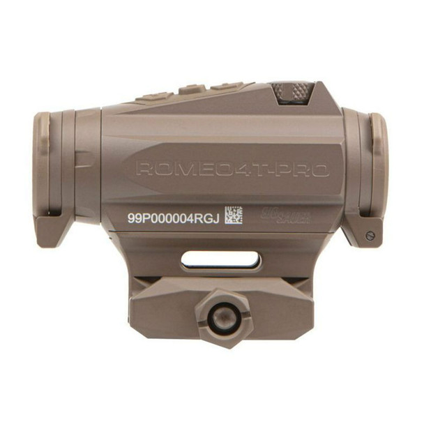 product variation SIG SAUER Romeo4T-Pro 1x20mm Flat Dark Earth CR2032 2 MOA Ballistic Circle Red Dot Sight (SOR44102) image