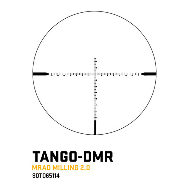 product variation SIG SAUER Tango-DMR 5-30x56mm 34mm FFP MRAD Milling 2.0 Illum Reticle Black Riflescope (SOTD65114) image