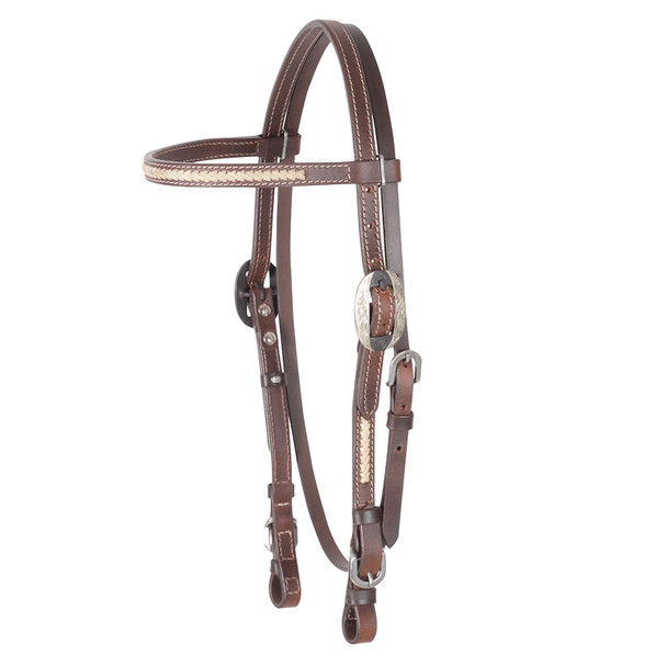 product variation CASHEL COMPANY Rawhide Lace Browband Headstall (SA-HB19RL) image