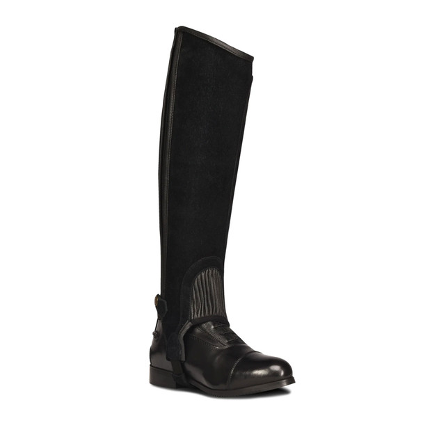product variation OVATION Women's Suede Ribbed Black Half Chaps (461236BLK) image