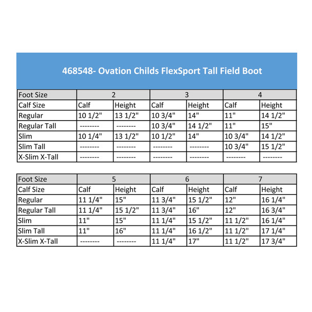 product variation OVATION Kids Flex Sport Regular Field Boots (468548R) image