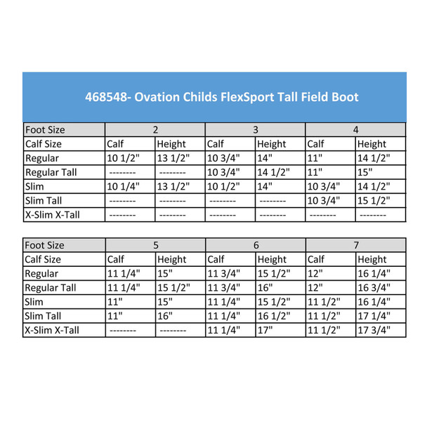 product variation OVATION Kids Flex Sport Slim Tall Field Boots (468548ST) image
