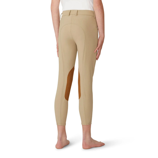 product variation OVATION Girl's Bellissima Suede Knee Patch Classic Beige Breeches (470902CLBEI) image