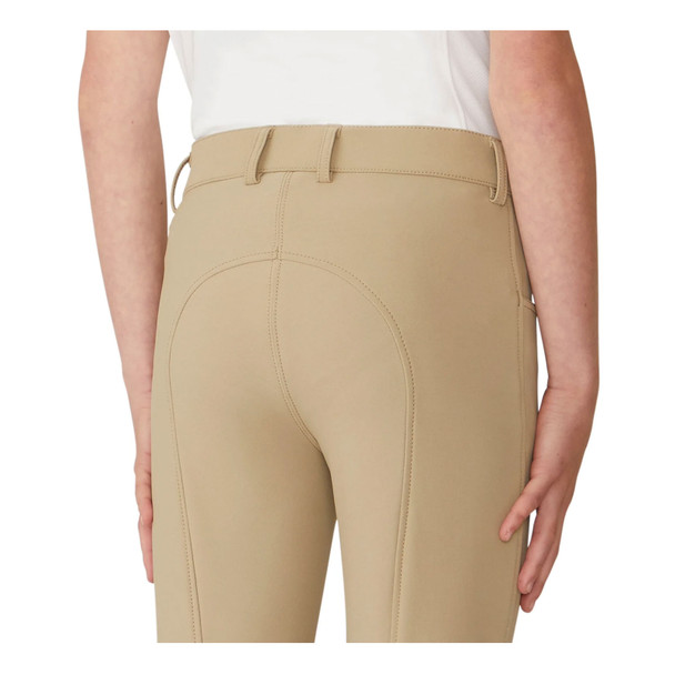 product variation OVATION Girl's Bellissima Suede Knee Patch Classic Beige Breeches (470902CLBEI) image