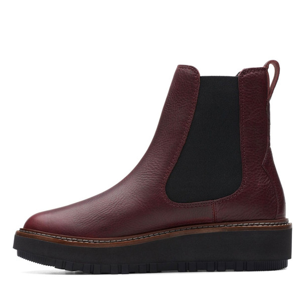 product variation Open Box (Damaged package): CLARKS Ladies OriannaW Up, Color: Burgundy L, Size: 6.5, Width: M (261748224040) image