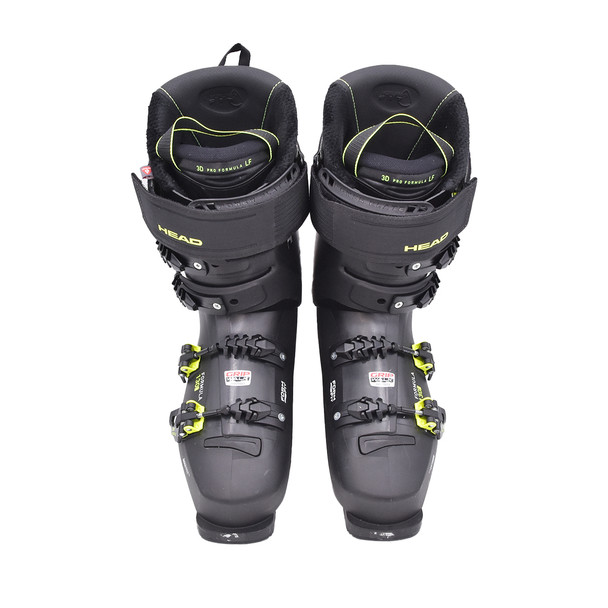product variation Open Box (Great condition, limited use): HEAD Unisex FORMULA 130 GW BLACK/YELLOW Boots, Size: 275 (602108-275) image