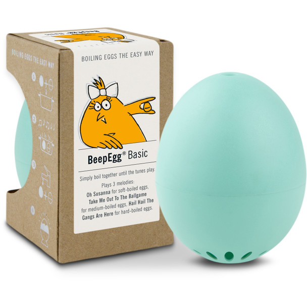 product variation BRAINSTREAM BeepEgg Basic Turquoise Singing Floating Egg Timer (A004566) image