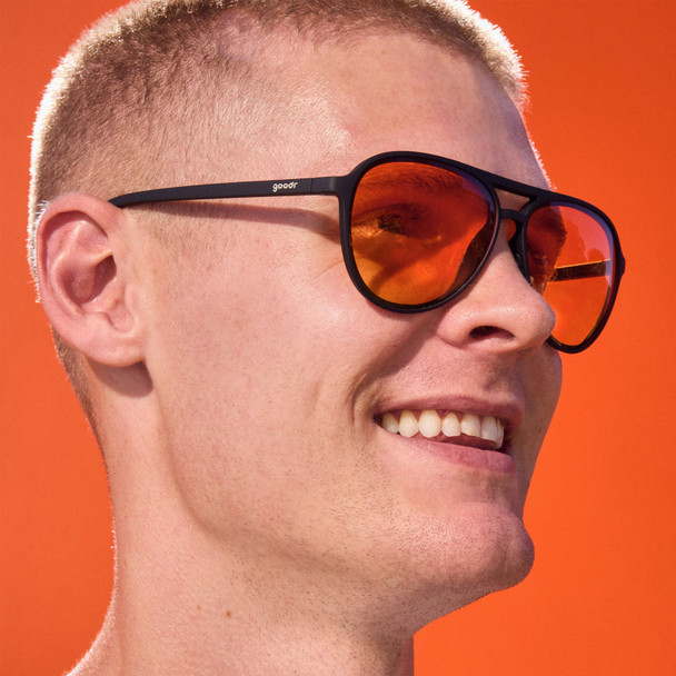 product variation GOODR Clear & Resin Danger Sunglasses (G00470-MG-OYO1-GR) image