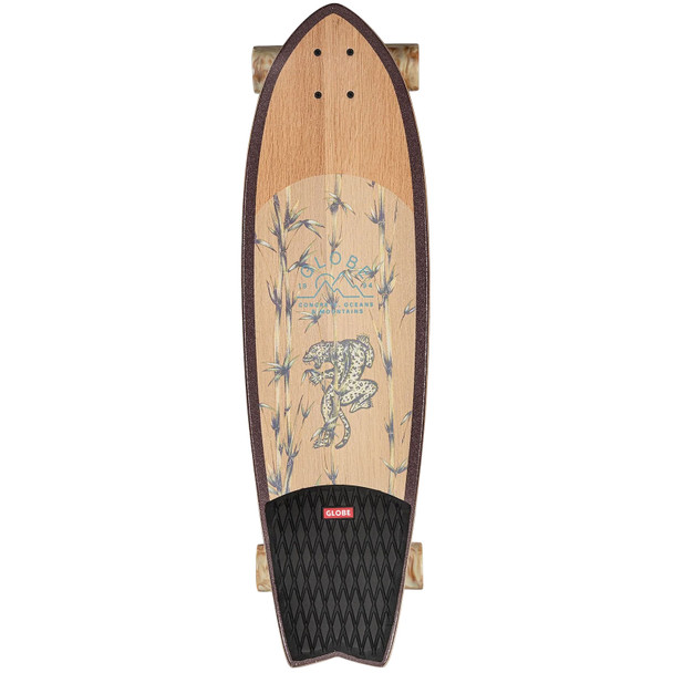 product variation GLOBE Chromantic White Oak/Jaguar 33in Cruiser Skateboard (10525055-WHITE_OAK_JAGUAR-33in) image